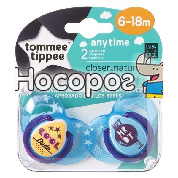Ортодонтична пустушка Tommee Tippee Універсальна 6-18 міс [30049] 915122 фото