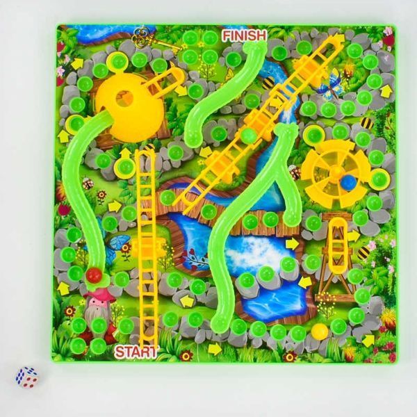 Гра 7335 Змійки та драбинки" в коробці FUN GAME" 915368 фото