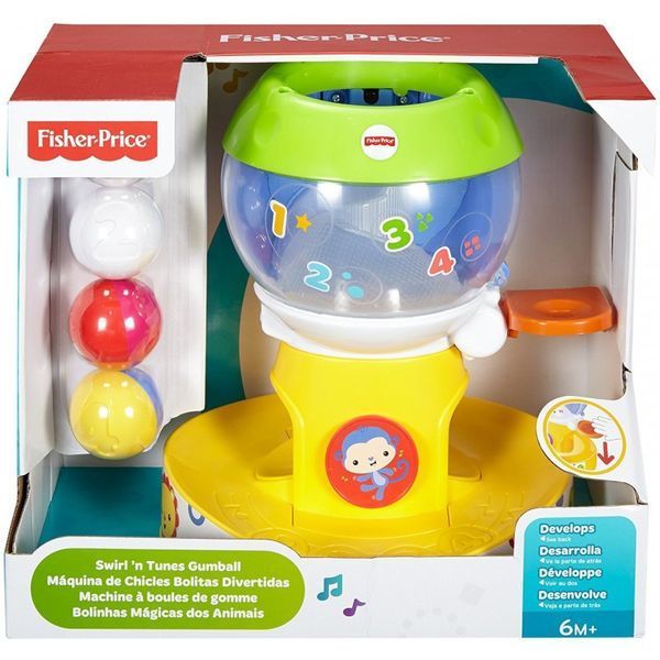 Музыкальная игрушка с шариками Fisher-Price "Автомат со сладостями" DMC46 566458 фото