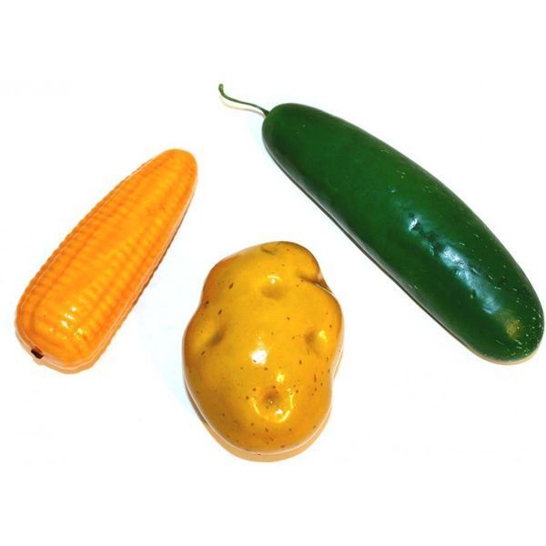 Муляжі Овочі E-VEG 10шт, демонстраційний набір в натуральну величину 01010274 фото