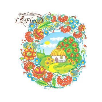 Серветки столові La Fleur двошарові 33х33 cм 20 шт Батьківська хата (4820164963838) 928193 фото