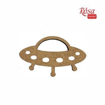Мини-заготовка &bdquo;НЛО&ldquo;, МДФ, 5,4х3,3 см, 10 шт, ROSA TALENT 894176 фото
