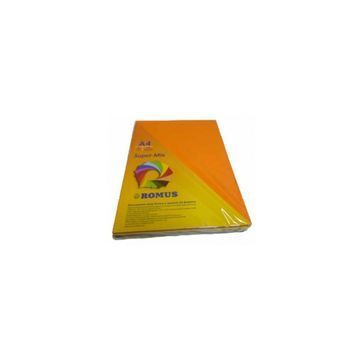 Папір кольоровий 10/А4/80/250 R Super Mix Ромус (R50959) 01177629 фото