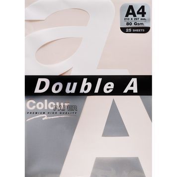 Папір ксероксний кольоровий Double A А4 рожевий Р25 588006 фото