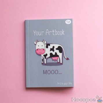 Блокнот TM Profiplan "Artbook" cow, A5 01095321 фото