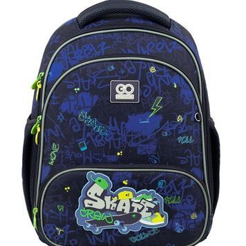 Рюкзак школьный GoPack Education каркасный GO22-597S-4 Skate Crew 01219685 фото