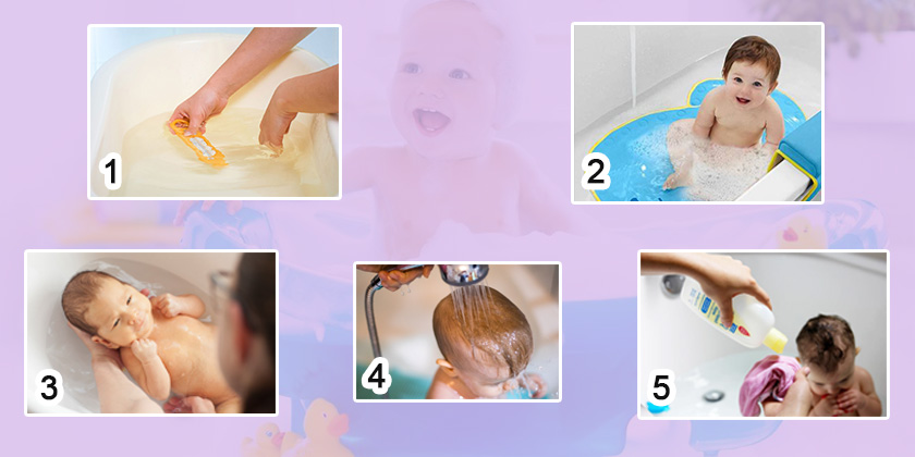 фото інструкція як купати новонародженого